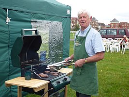 Barbecue at Stratford Races